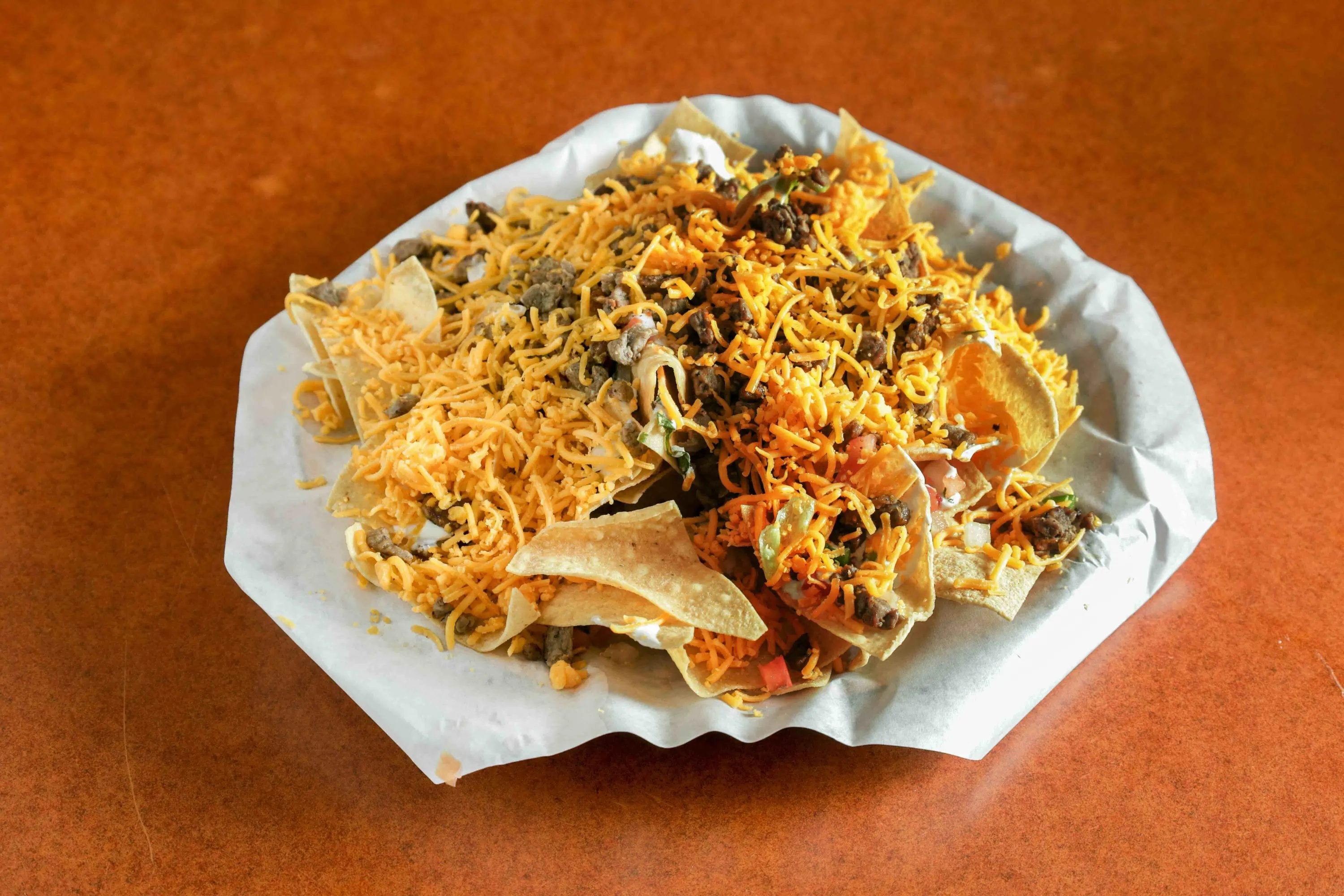 Nachos With Meat