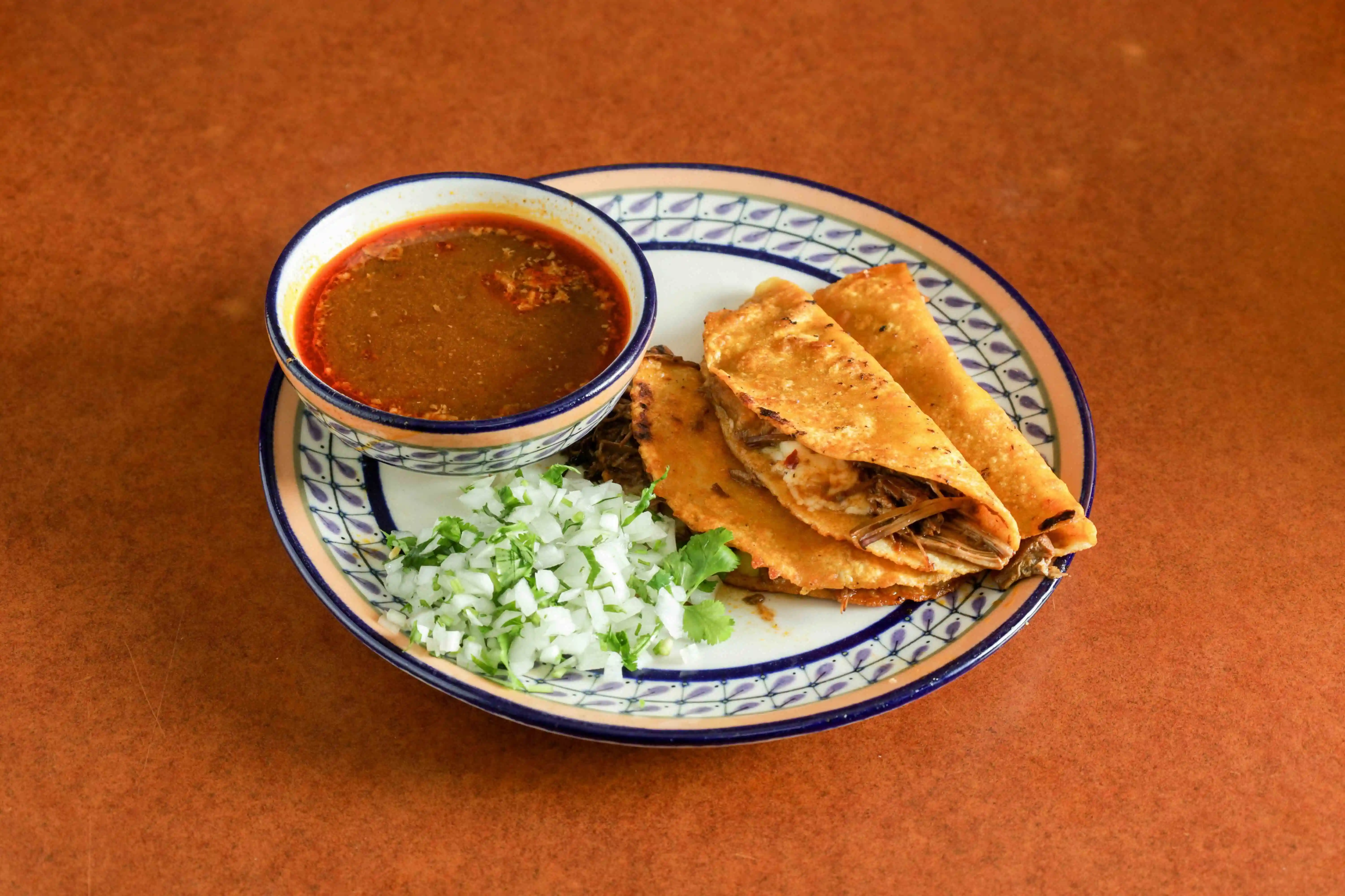 3 Quesabirria Tacos